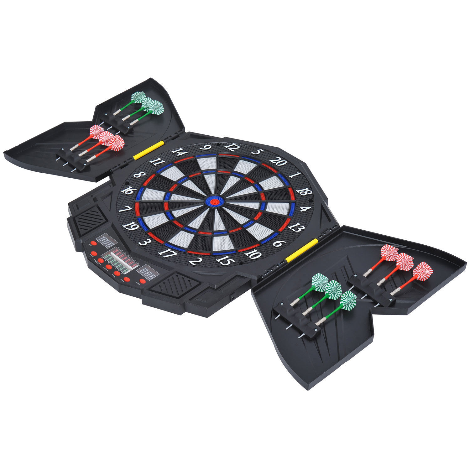 27 Games Dart Board Dartboard Set Electronic LED Darts Game Display Party 5055974816503