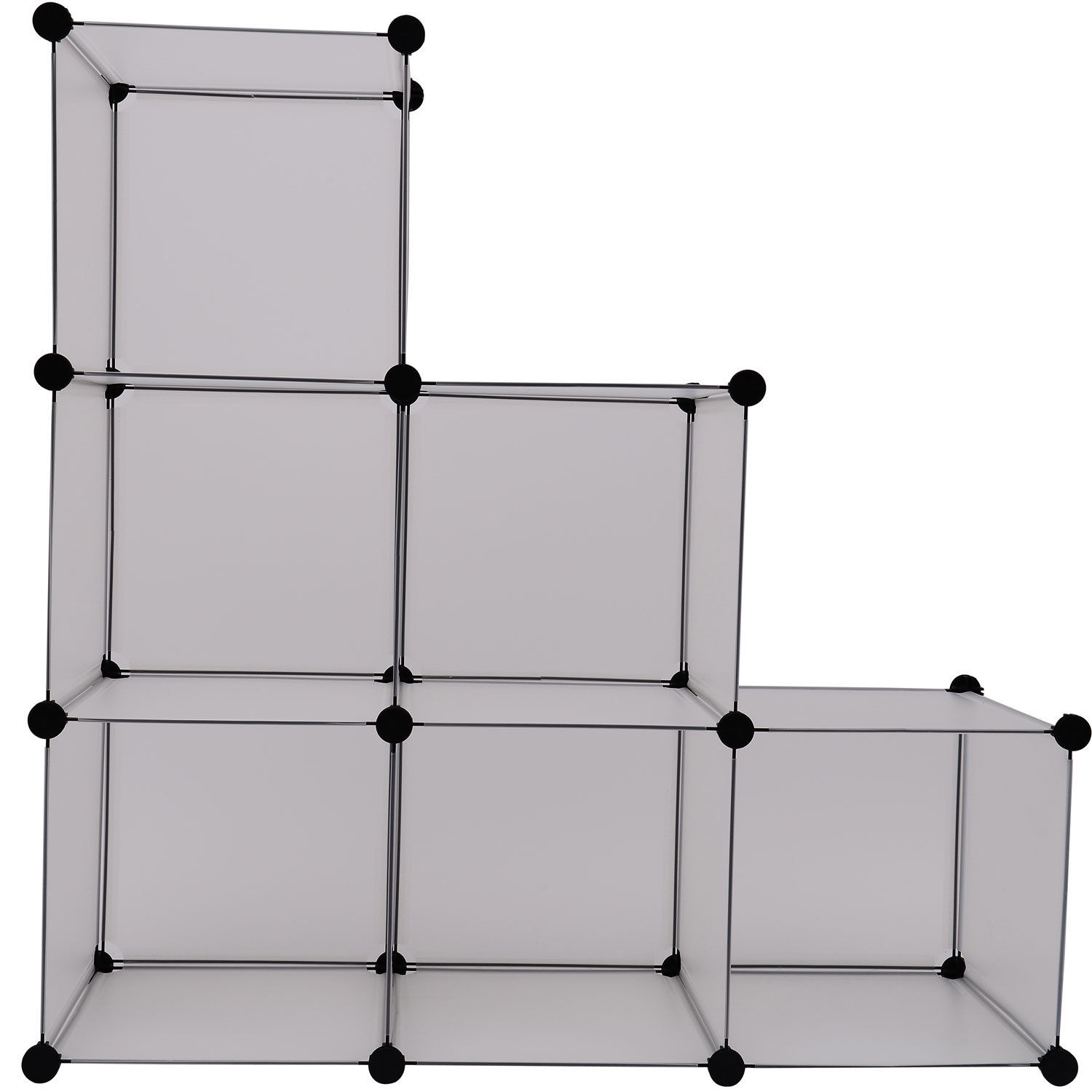 Interlocking Cube Organizer Plastic Storage Shoe Rack Display Stand - Picture 28 of 37