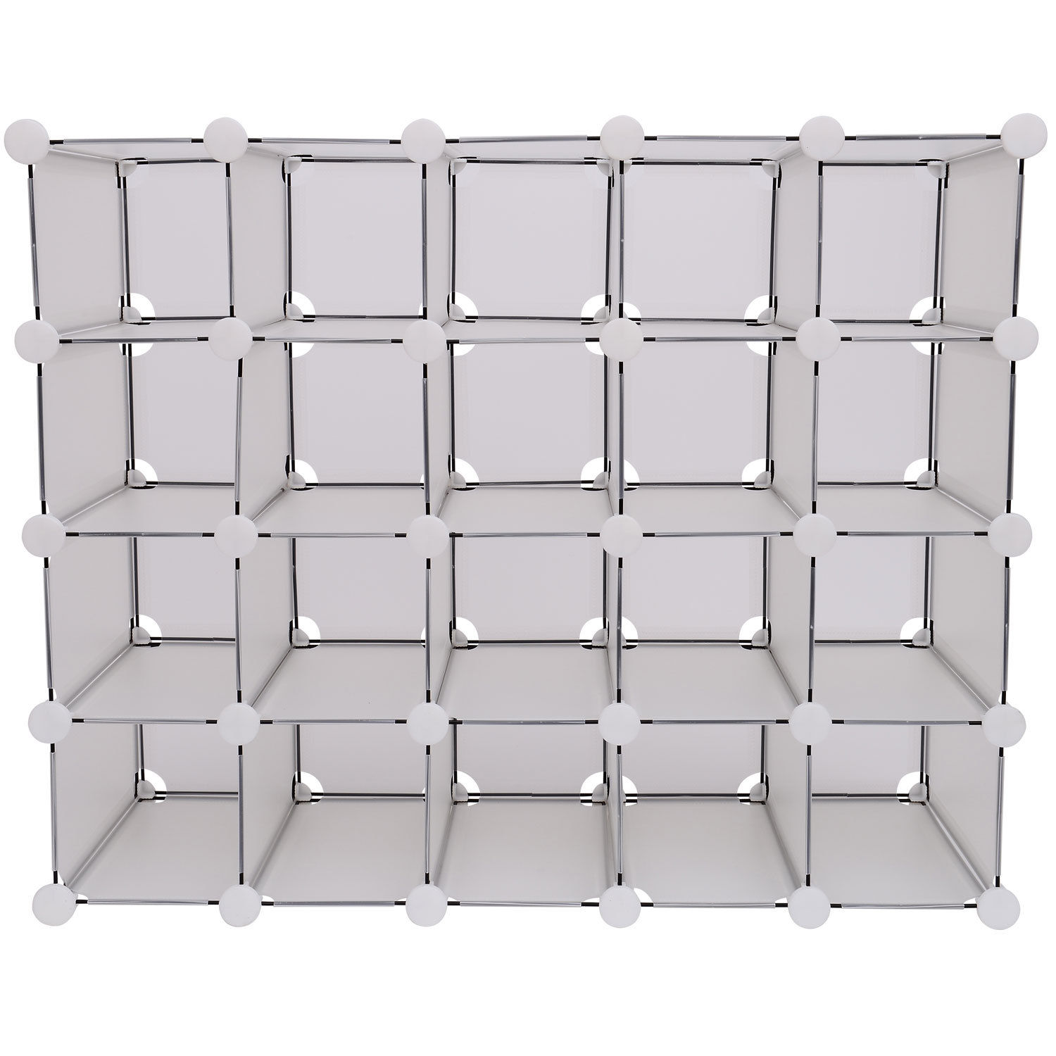 Interlocking Cube Organizer Plastic Storage Shoe Rack Display Stand - Picture 21 of 37