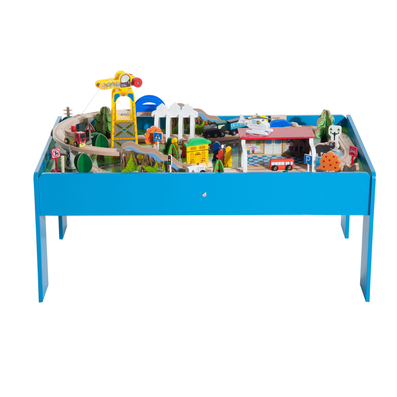 Wooden Train Set With Table & ... Train Set And Table \\u0026 ... Wooden Train Set With Table & ... Train Set And Table \\u0026 ...