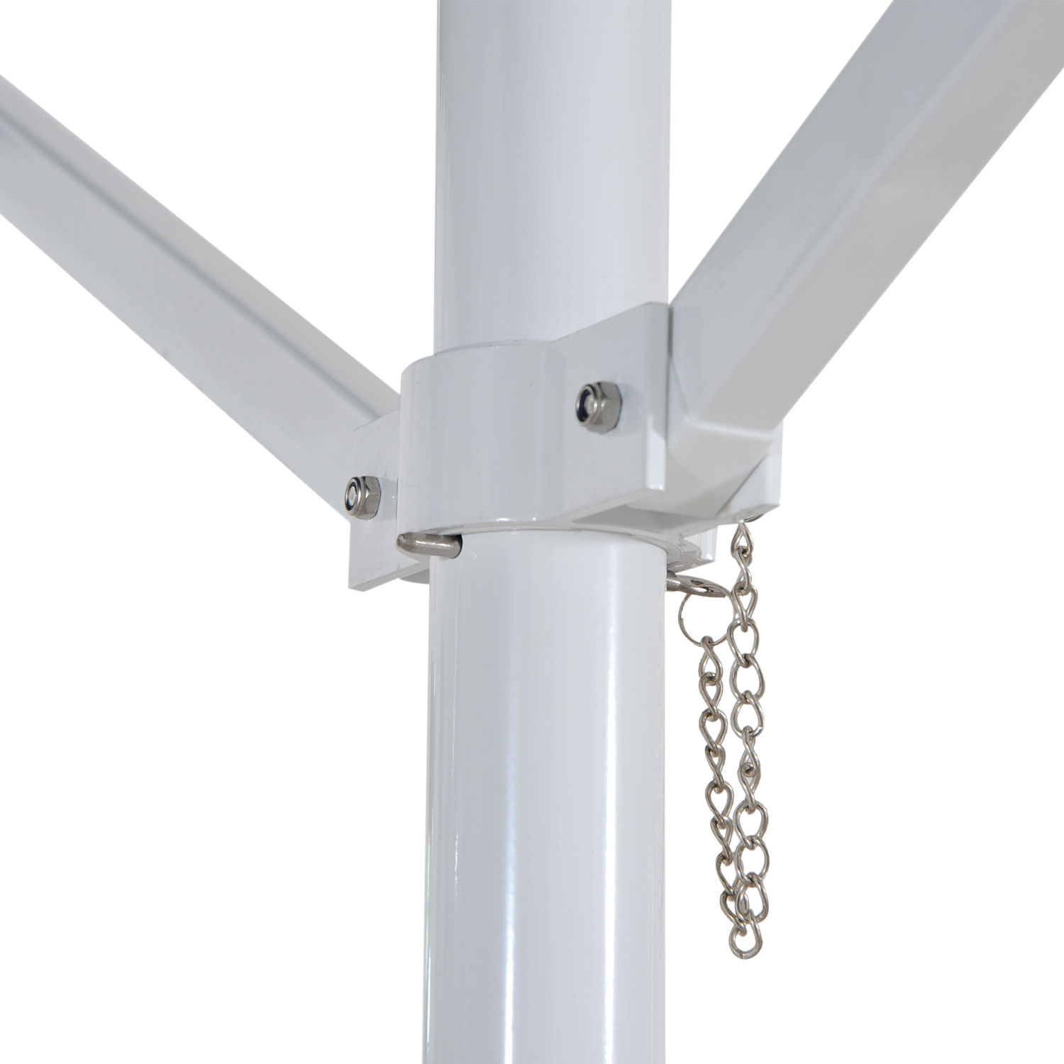 Outsunny 3 x 3m Freestanding Garden 2side Awning Outdoor Patio Sun