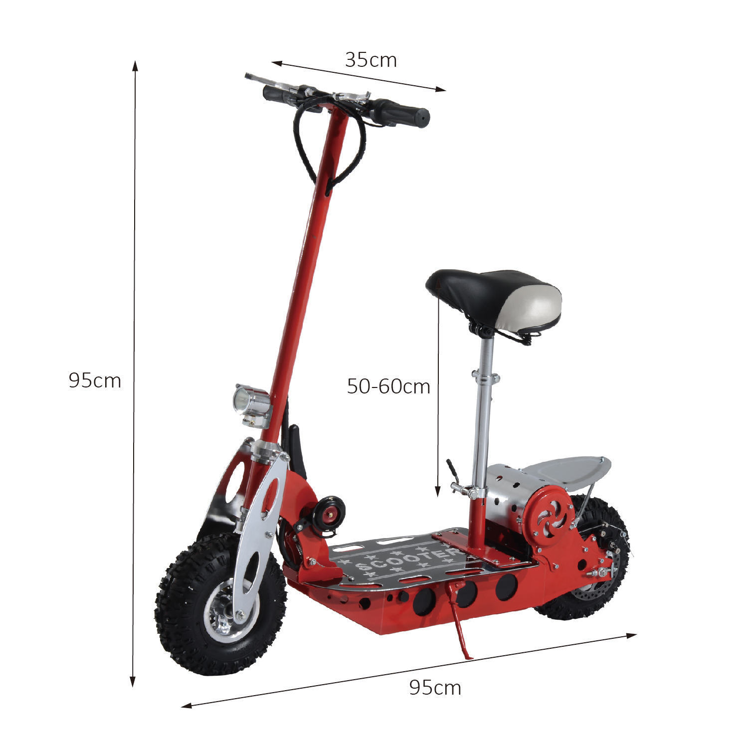 Kids Electric E Scooter Ride on Battery Children Toy Adjustable Seat 120W 500W - Picture 54 of 79