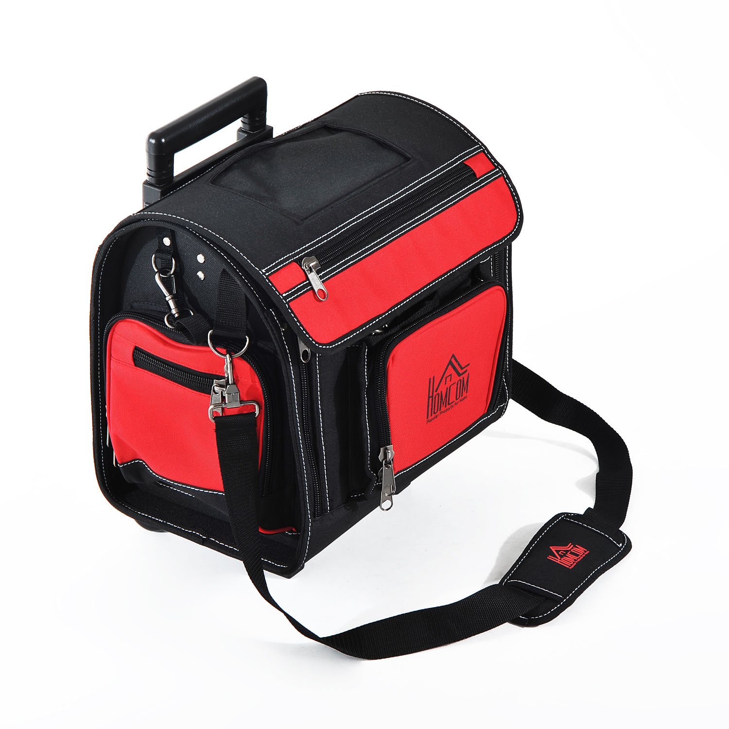 Large Rolling Mobile Tool Bag Heavy Duty Storage Organizer Multi