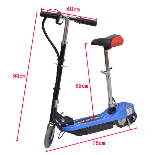 Kids Electric E Scooter Ride on Battery Children Toy Adjustable Seat 120W 500W - Picture 34 of 79
