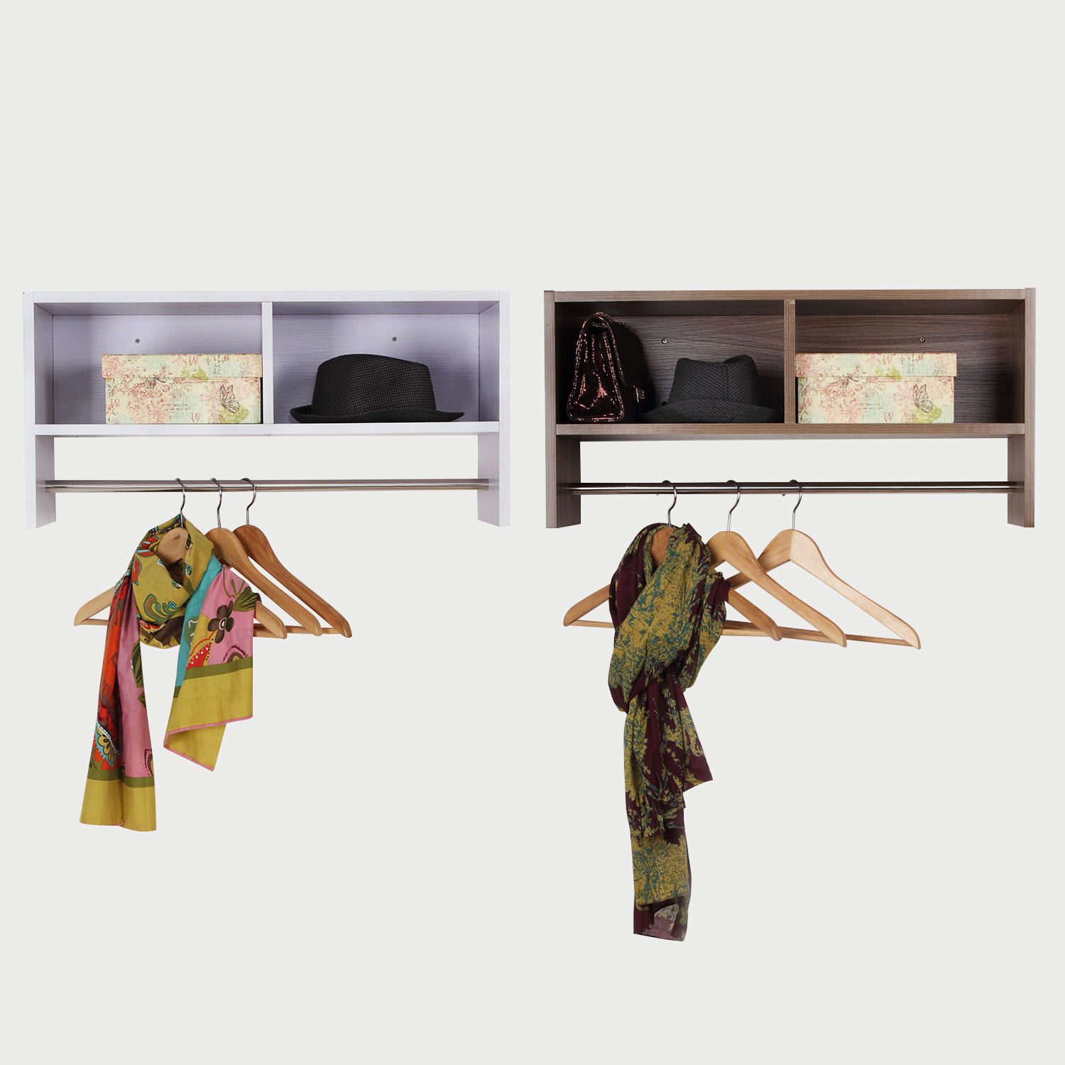 Bastidor de almacenamiento Organizador Colgante Abrigo Sombrero