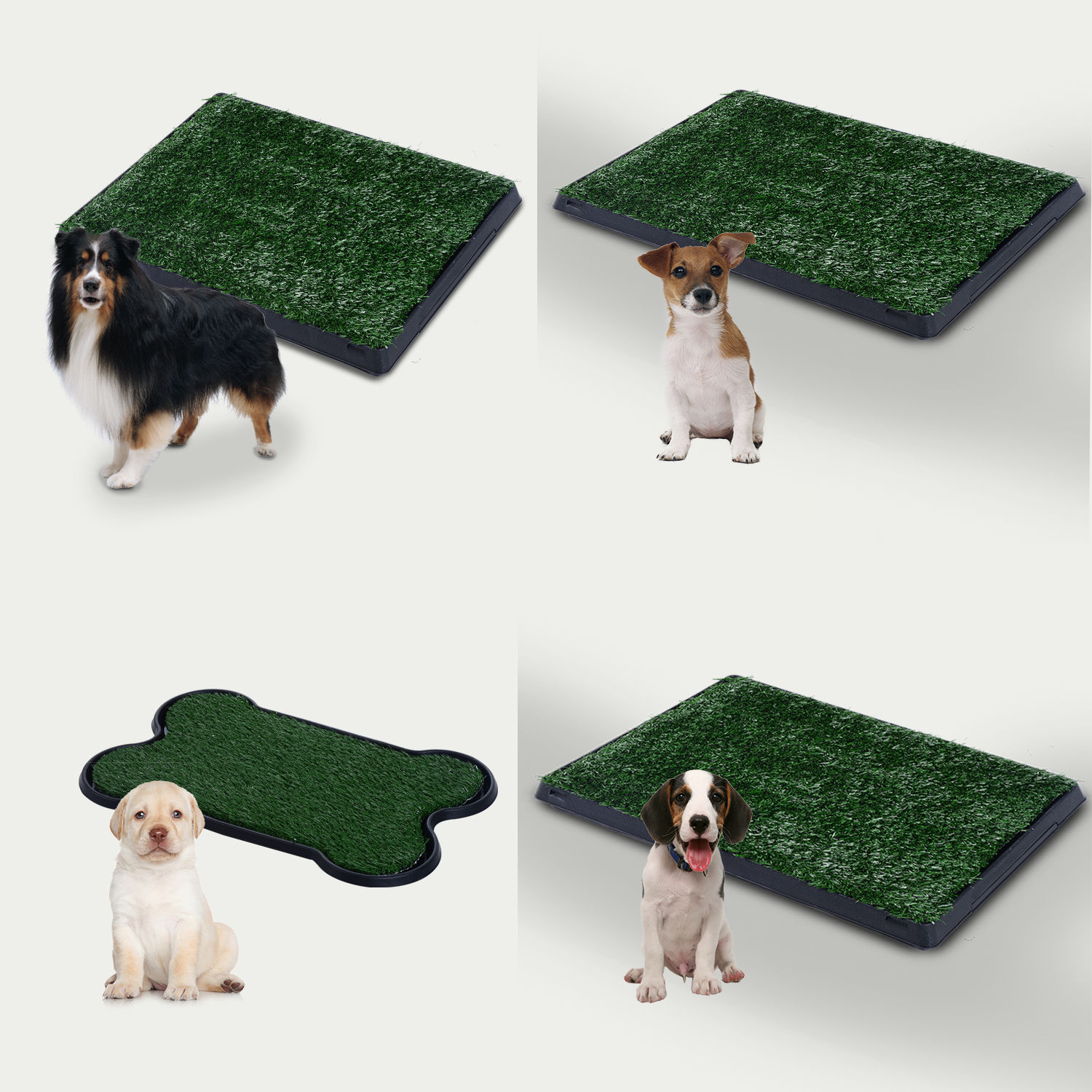 Large Dog Toilet Mat Indoor Potty Puppy Trainer Grass Litter Tray Pad Restroom eBay