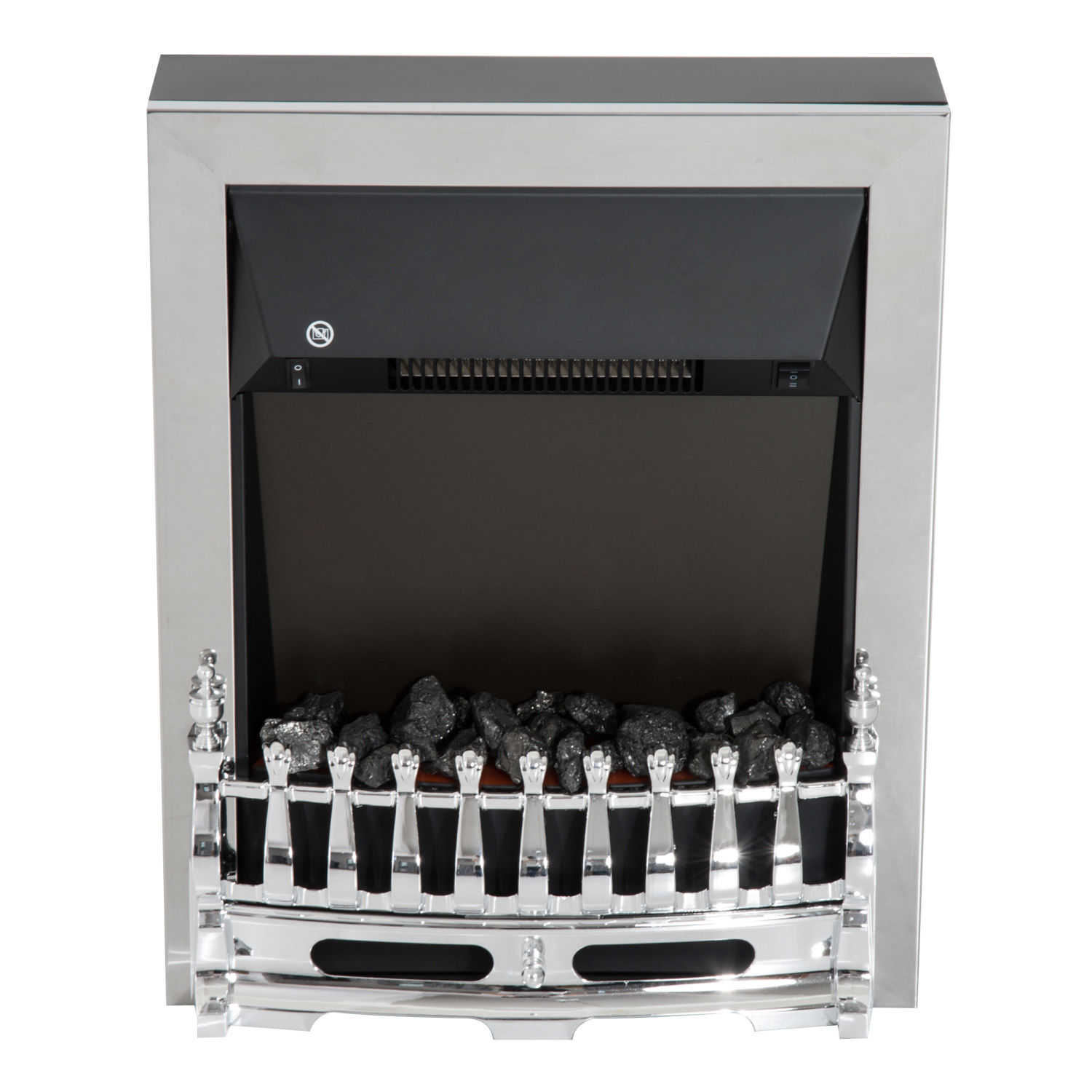 Elektrokamin Kaminofen 2000W Elektrischer Kamin Wandkamin Flammeneffekt