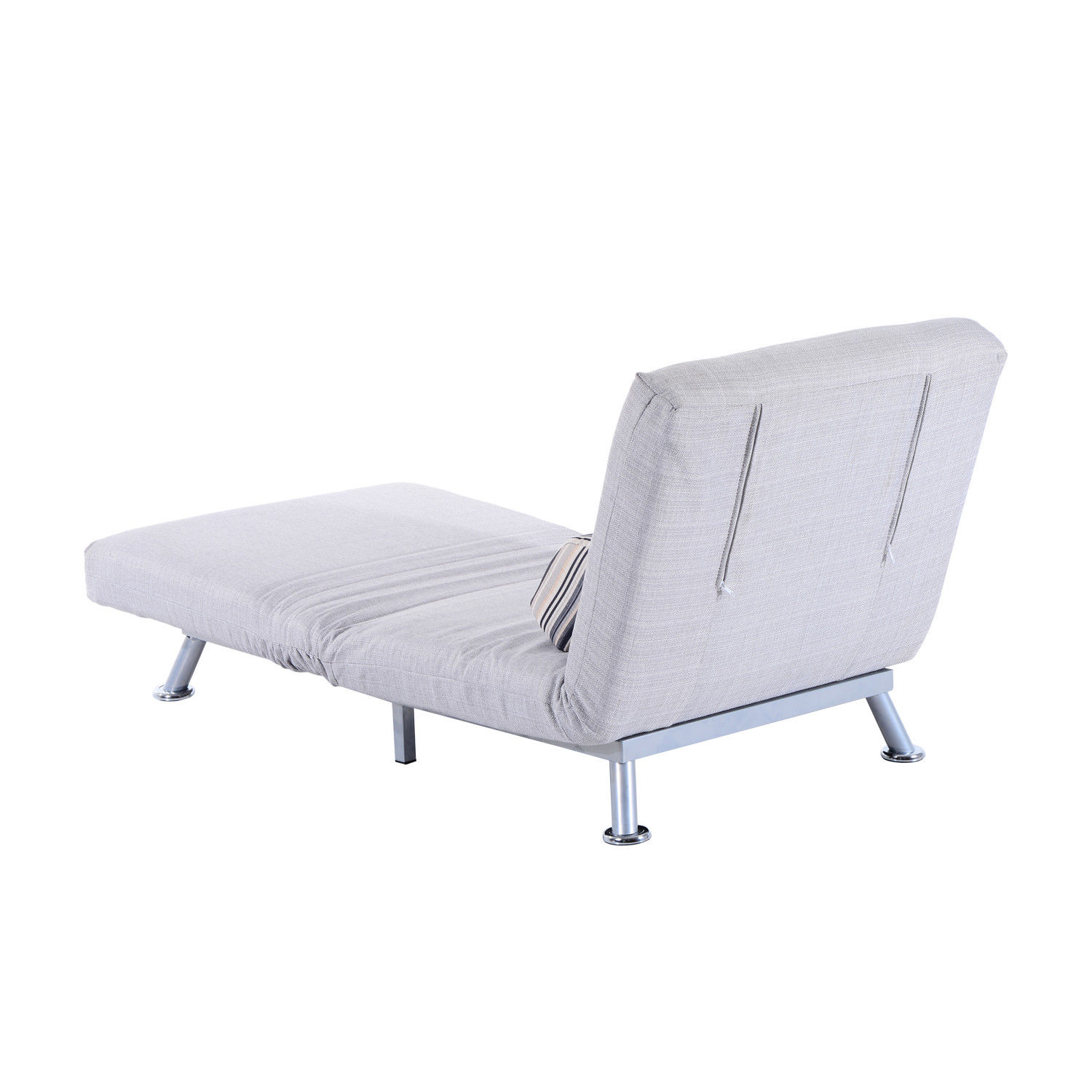 klappbar Schlafsessel Schlafsofa Klappmatratze Bett Gästebett Grau Sofa