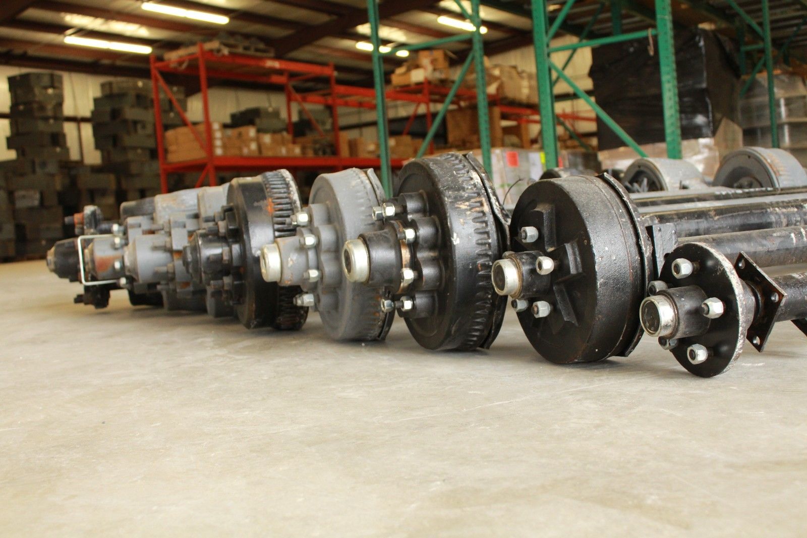 7000 lb trailer axles 6 lug