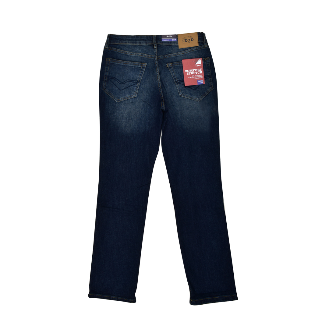 NEW IZOD Men's Comfort Stretch Slim Straight Fit Jeans | eBay