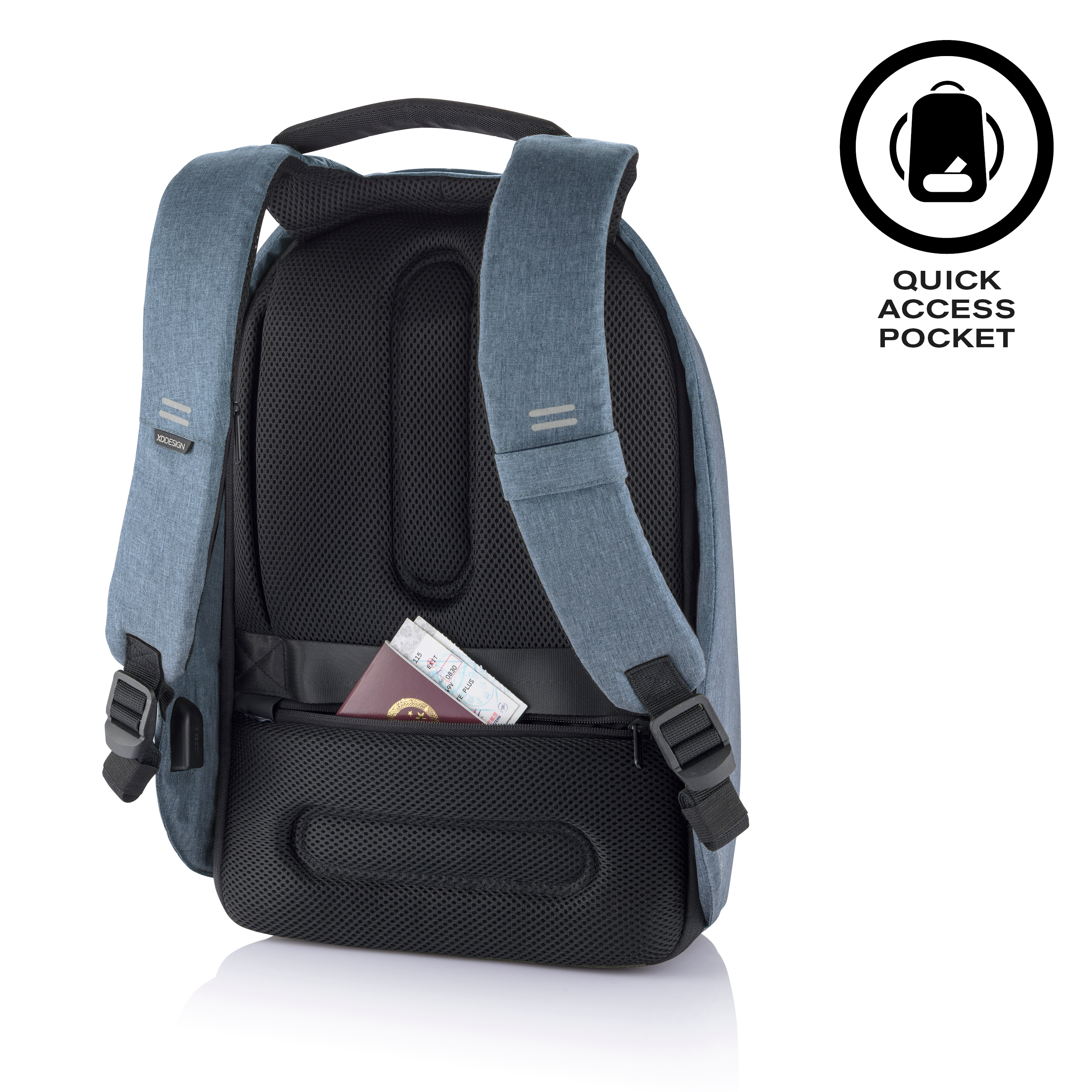 XD Design Bobby Hero Small AntiTheft Backpack USB (Unisex Bag) eBay