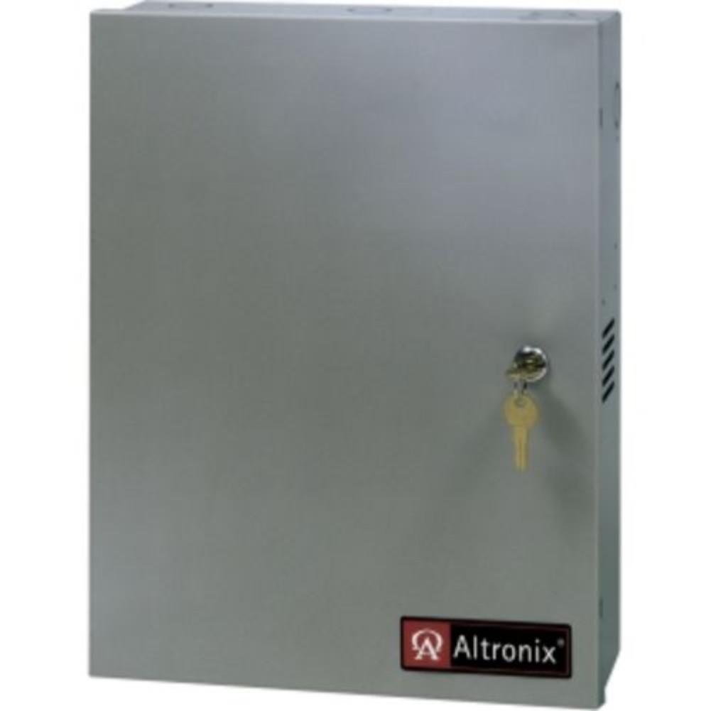 Altronix AL600ULXPD8 Power Supply Charger, Fused Outputs, 12/24VDC at 6A, BC400 Enclosure