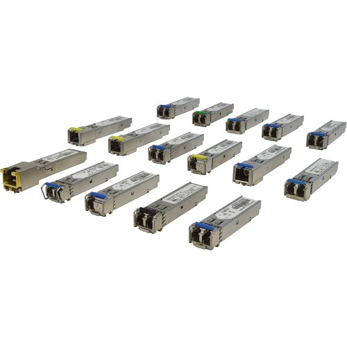 ComNet SFP Small Form-Factor Pluggable Copper and Optical Fiber Transceiver, 1000FX, 1310nm, 550m, LC, 1 Fiber, Pair with SFP-48B, MSA Compliant