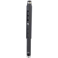 Chief CMS0608 Speed-Connect 6-8' Adjustable Extension Column, 1.5" NPT on Both Ends, TAA Compliant, Black