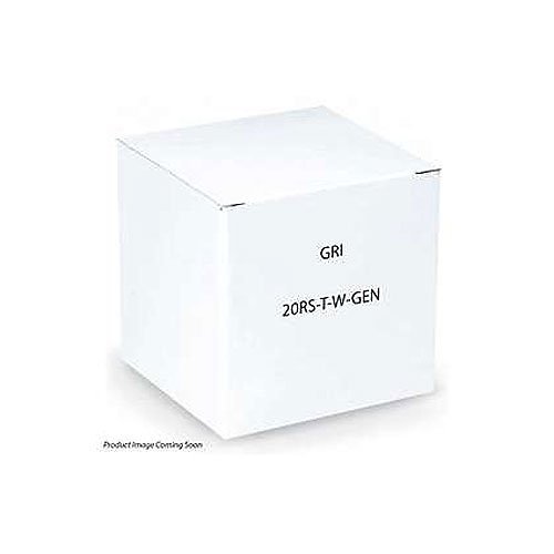 GRI20RS-T-W-GEN 20RS Series 3/8" Short Press Fit Recessed Switch Set, 3/4" Standard Gap, 10W, 200VDC, 0.50 Amp, Closed, N/O, A, Generic, White