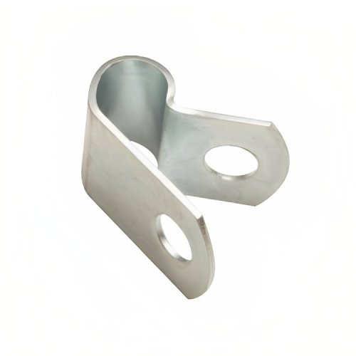 George Risk Industries CL8950 Steel Cable Clamp, 0.312 Diameter, Bulk, Stainless Steel Armored Cable