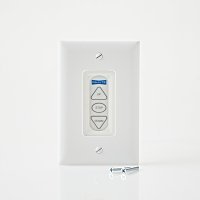 Da-Lite 40975 3-Button Low-Voltage Wall Control Switch, White