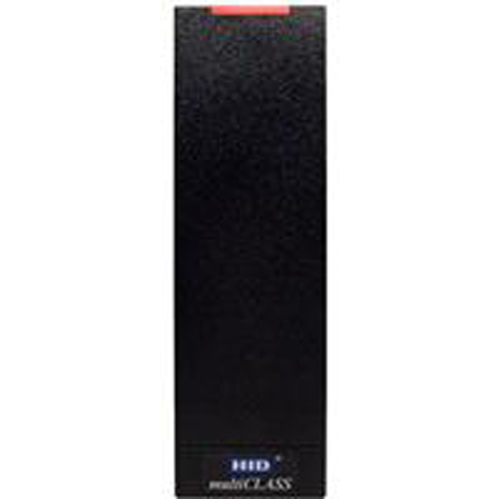 HID iCLASS Multi-Technology Prox and iCLASS Mullion-mount Reader BLACK