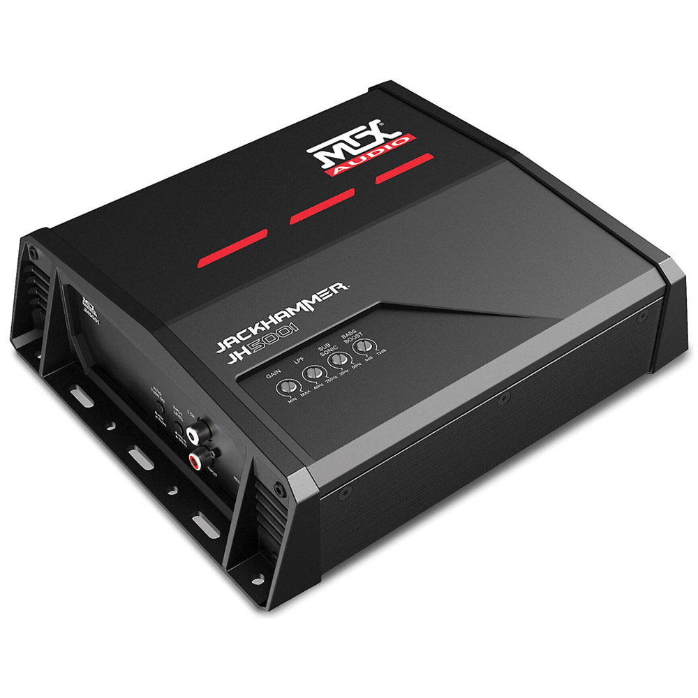 MTX JackHammer JH5001 Mono subwoofer amplifier 550 watts RMS x 1 at 1