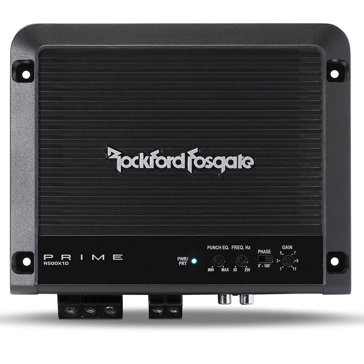 Rockford Fosgate R500X1D Prime Class D 1Channel Amplifier