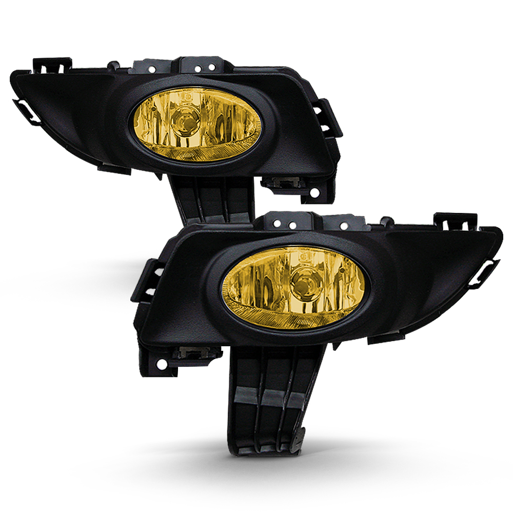 Sell 2002-2005 HONDA CIVIC SI 3DR YELLOW BUMPER FOG LIGHTS SWITCH In - Foto 8