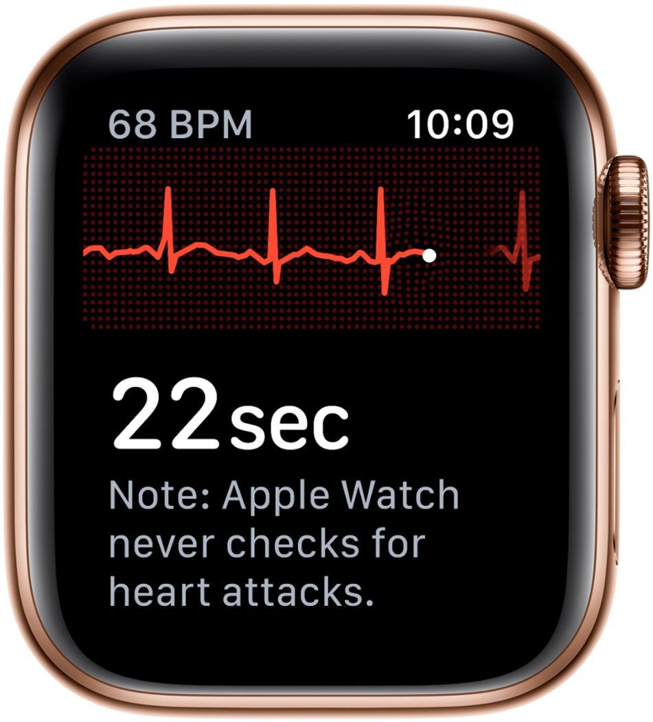 Apple Watch Series 4 40mm (GPS + Cellular) Stainless Steel Case - Excellent - Photo 9 sur 19