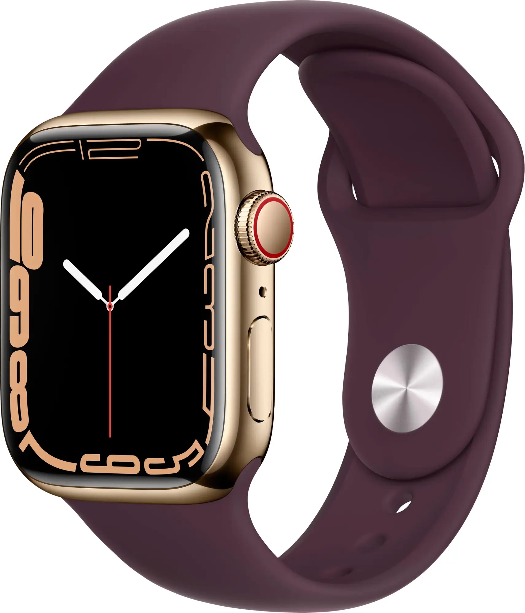 Apple Watch Series 7 41mm (GPS + komórka) obudowa ze stali nierdzewnej - bardzo dobra - Zdjęcie 2 z 15