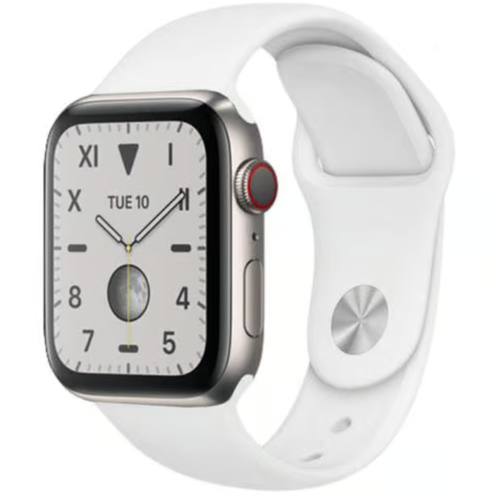 Apple Watch Series 7 45mm (GPS + Cellular) Titanium Edition - bardzo dobry - Zdjęcie 7 z 11