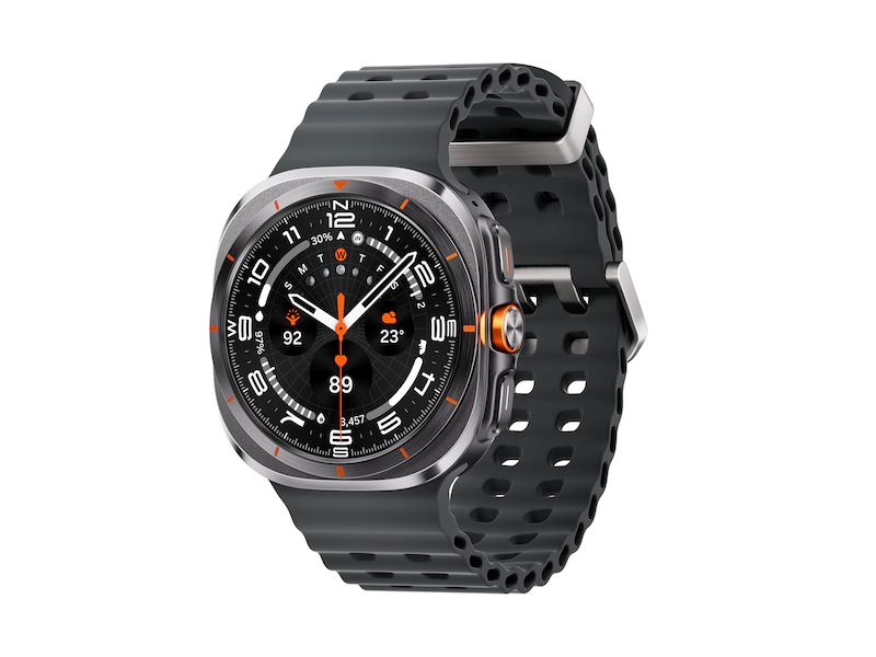 Bracelet marin Samsung Galaxy Watch Ultra 47 mm L705U (GPS + cellulaire) - Excellent - Photo 2 sur 21
