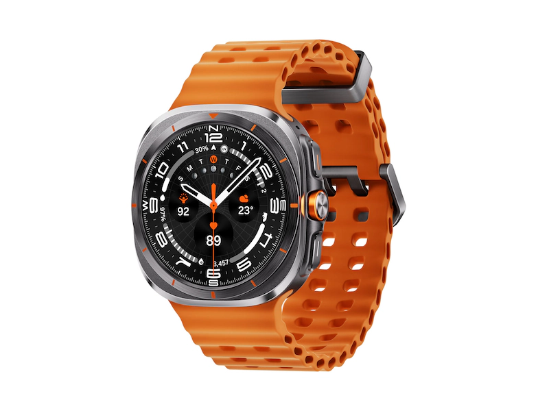 Bracelet marin Samsung Galaxy Watch Ultra 47 mm L705U (GPS + cellulaire) - Excellent - Photo 12 sur 21