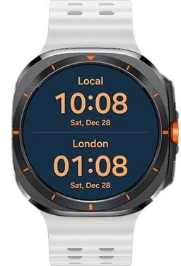 Bracelet marin Samsung Galaxy Watch Ultra 47 mm L705U (GPS + cellulaire) - Excellent - Photo 18 sur 21