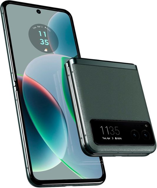 Motorola - 新品同様、MOTOROLA moto razr 40SIMフリー*セージグリーン ☆MOTOROLA motorola razr 40 SIMフリー [セージグリーン] (SIM