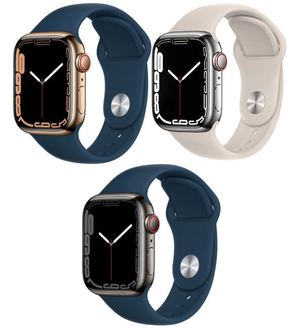 Apple Watch Series 7 45mm (GPS + Cellular) Stainless Steel
