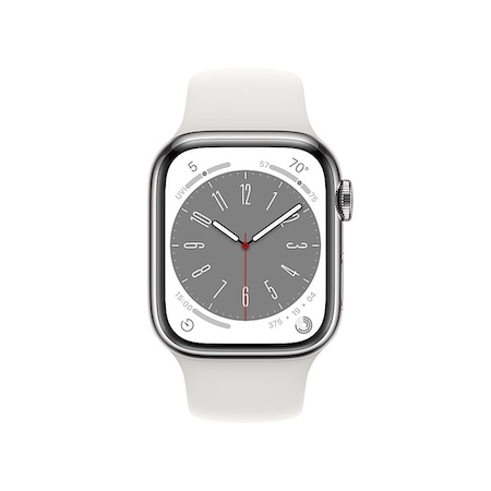 Apple Watch Series 8 41mm (GPS + Cellular) Stainless Steel Case - Good - Picture 13 of 16