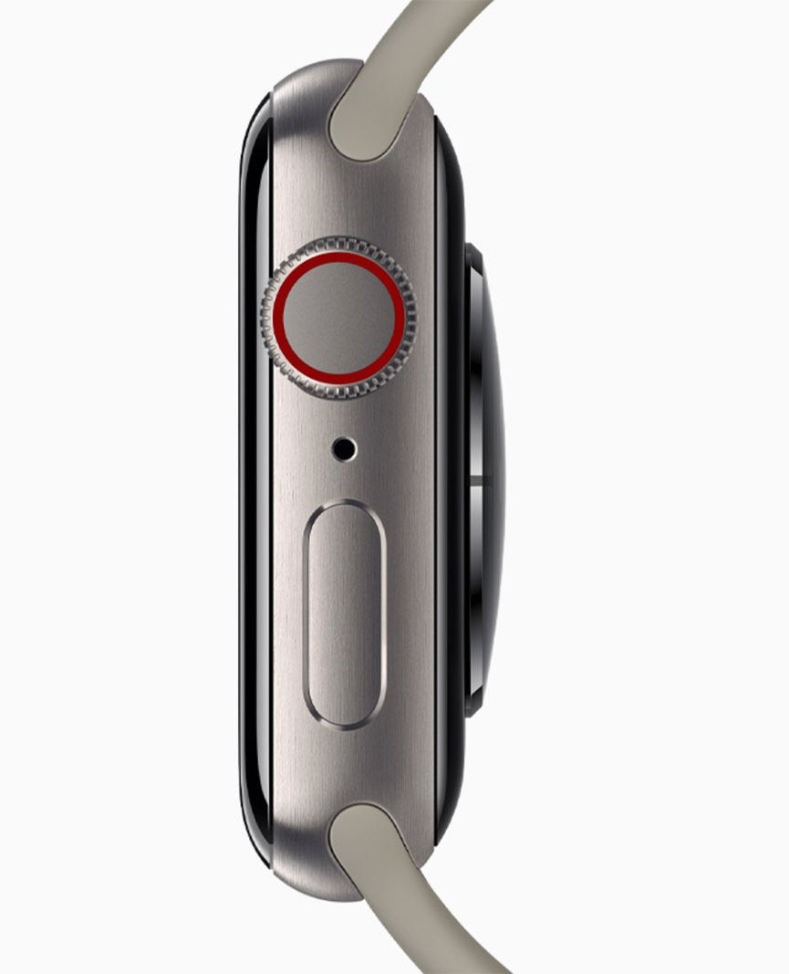 Apple Watch Series 6 44mm (GPS + Cellular) Titanium Edition - Doskonały - Zdjęcie 10 z 11