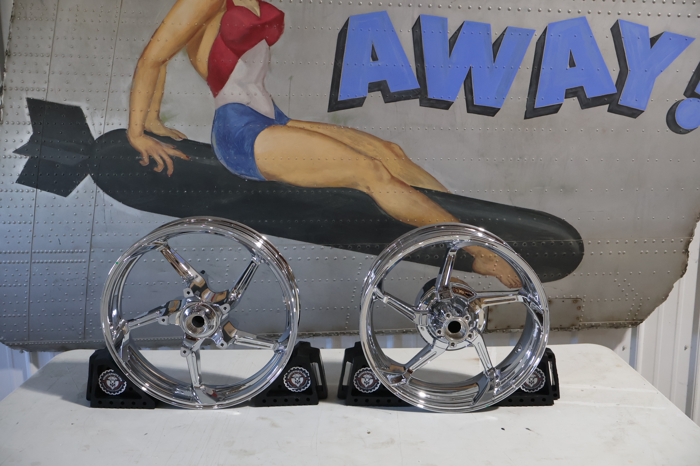 2009-2025 Harley-Davidson Touring Aggressor Wheels Set | 43300321