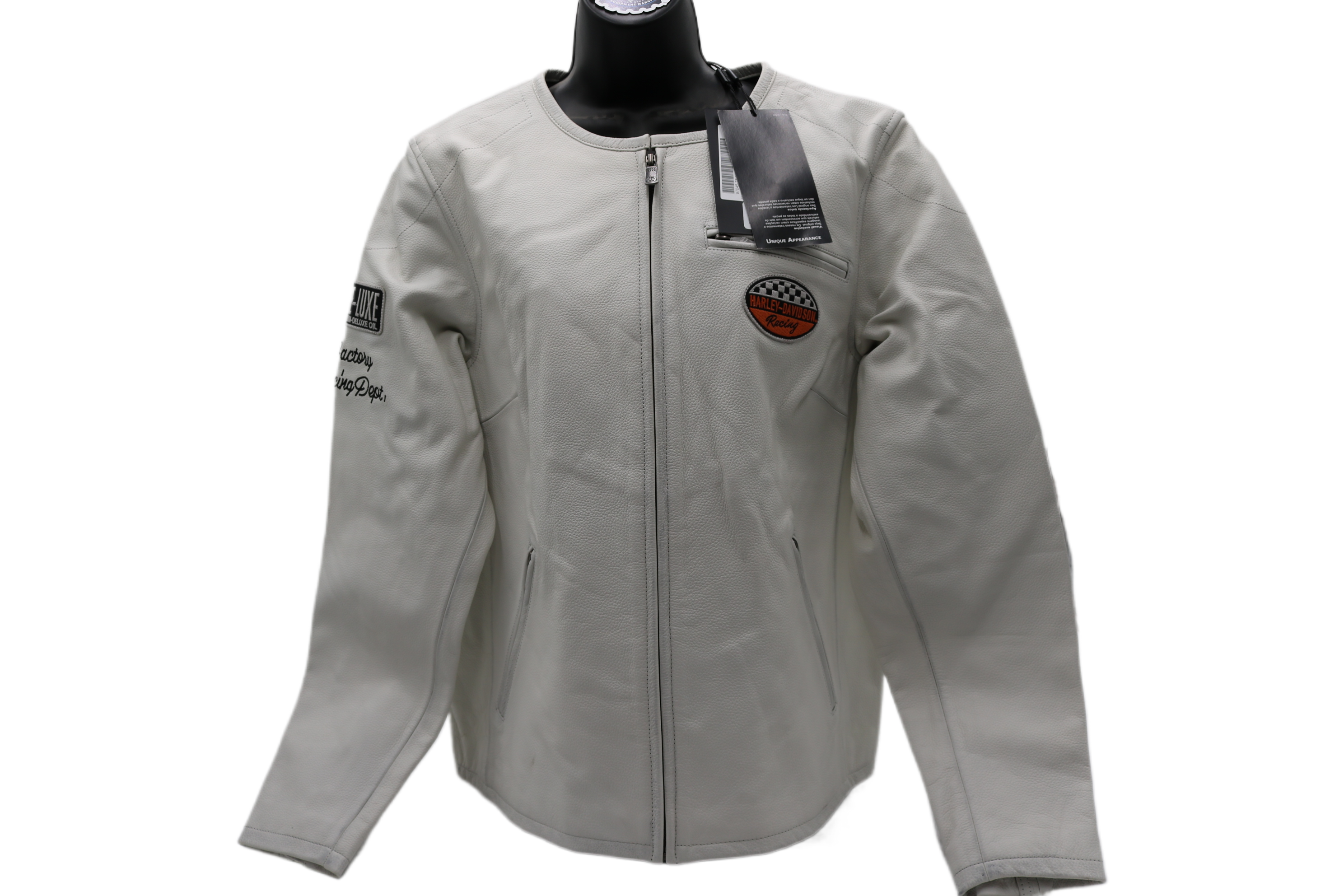 97045-23VW NWT HARLEY-DAVIDSON WOMENS LEATHER JACKET 120TH