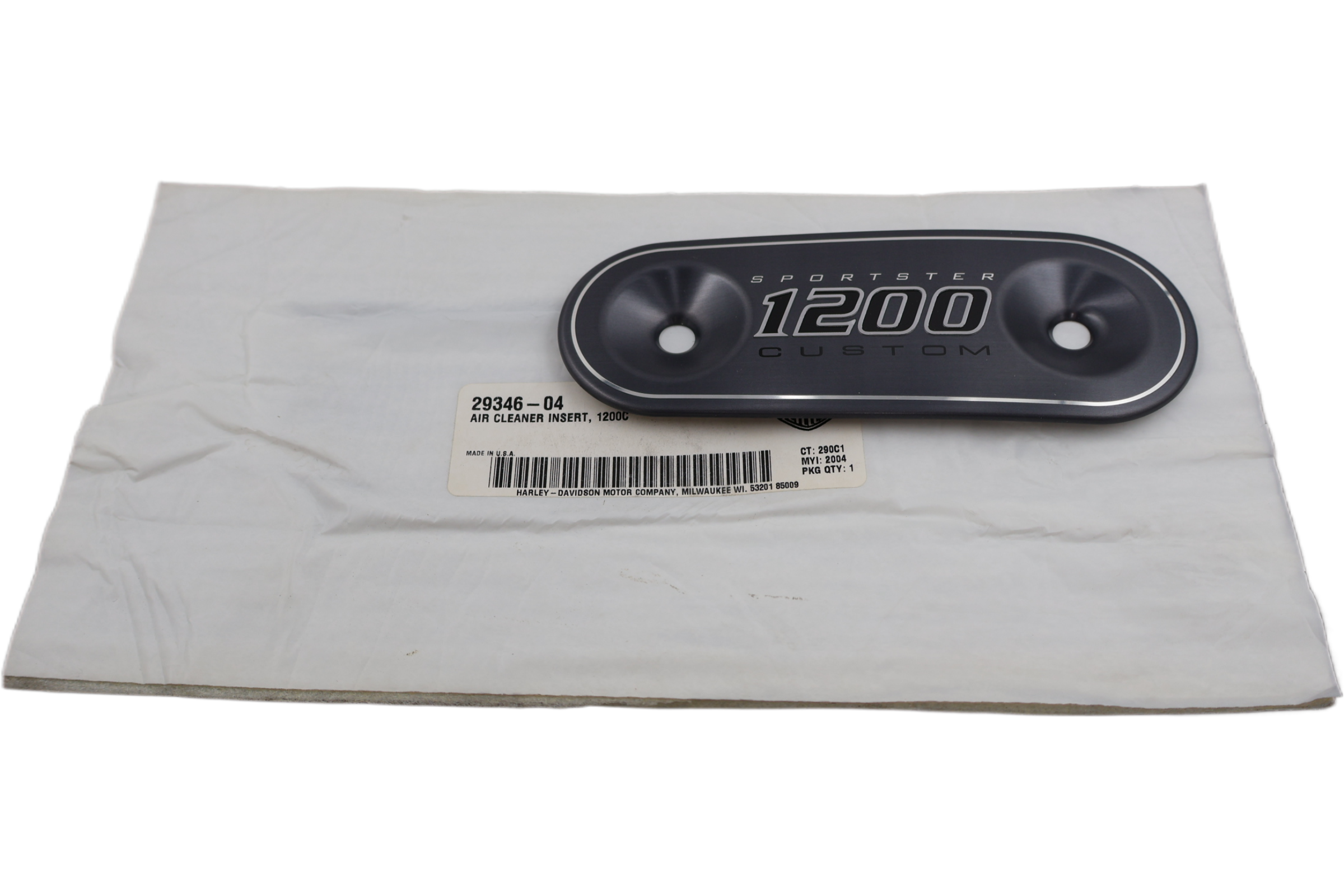 は 29346-04 NEW OEM 2004-2022 HARLEY-DAVIDSON SPORTSTER XL1200C AIR
