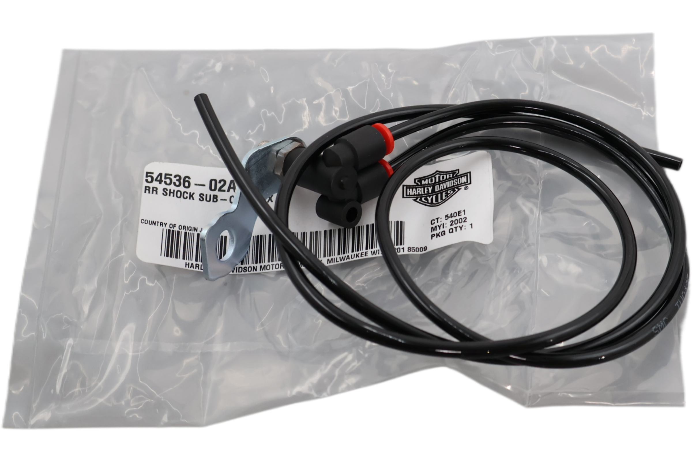 54536-02A NEW OEM 2002-2008 HARLEY-DAVIDSON TOURING AIR SHOCK