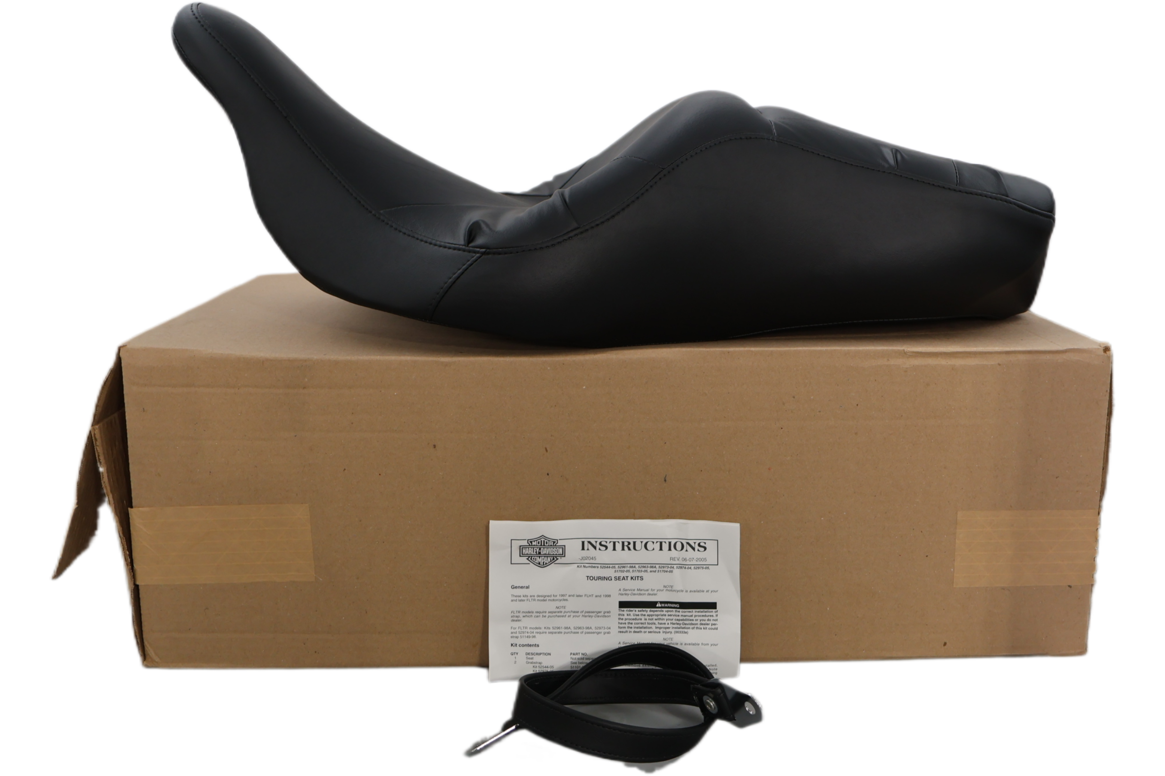 52544-05A NEW OEM 1997-2007 HARLEY-DAVIDSON TOURING COMFORT STITCH