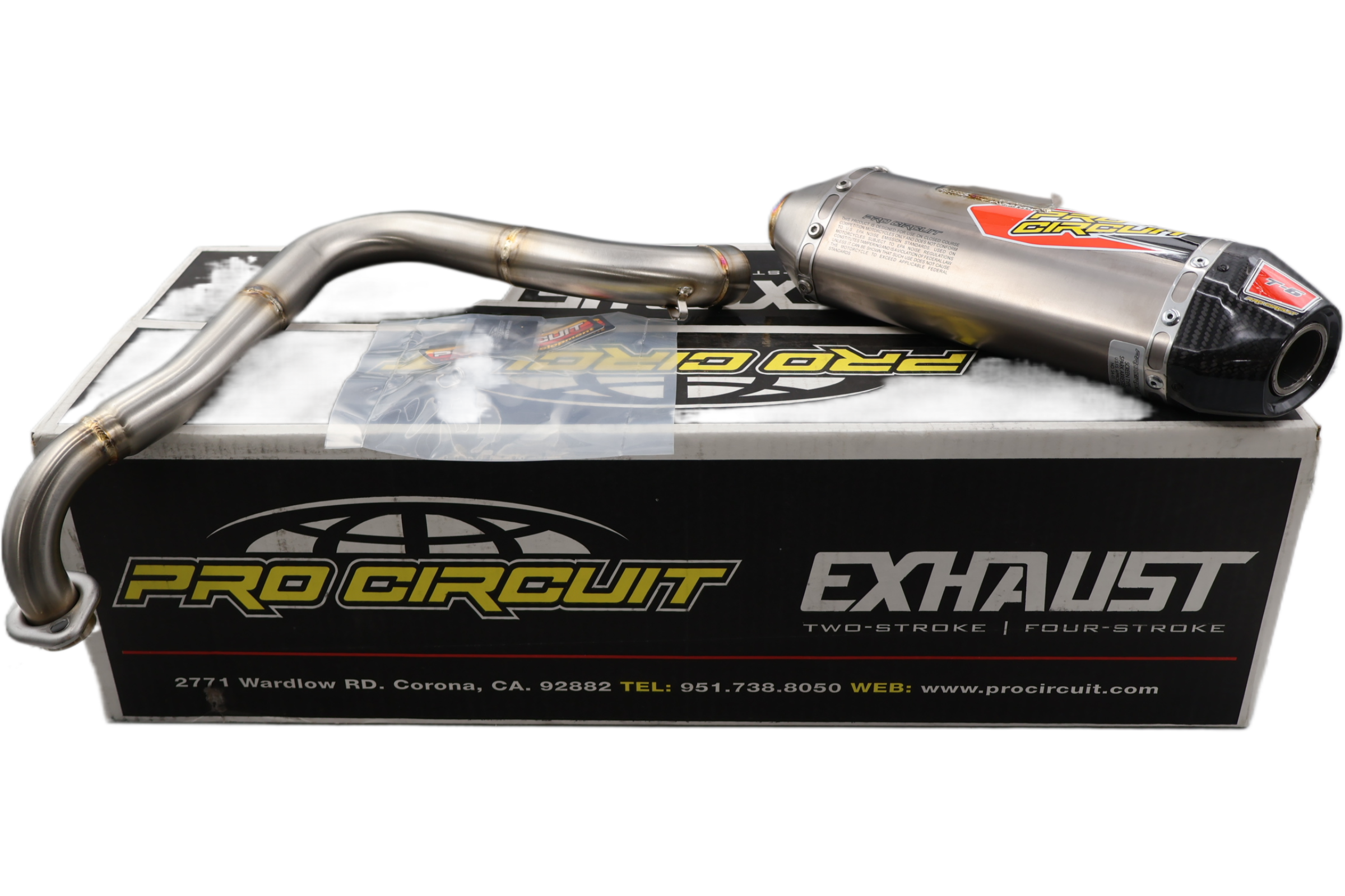 0111612G NEW PRO CIRCUIT T-6 S/S EXHAUST SYSTEM FITS 2016-2017
