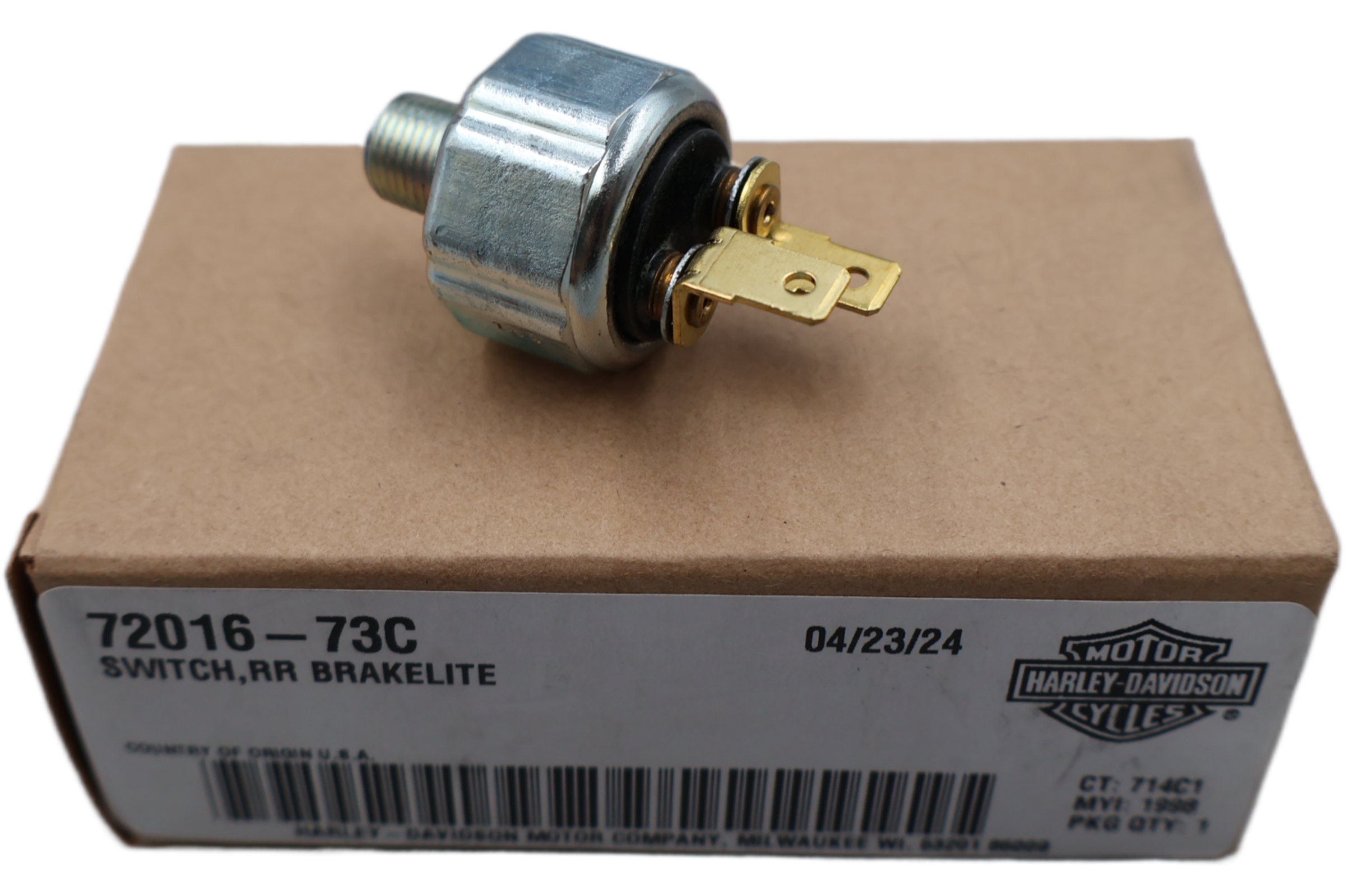 とと 72016-73C NEW OEM HARLEY-DAVIDSON STOPLIGHT SWITCH TOURING BUELL