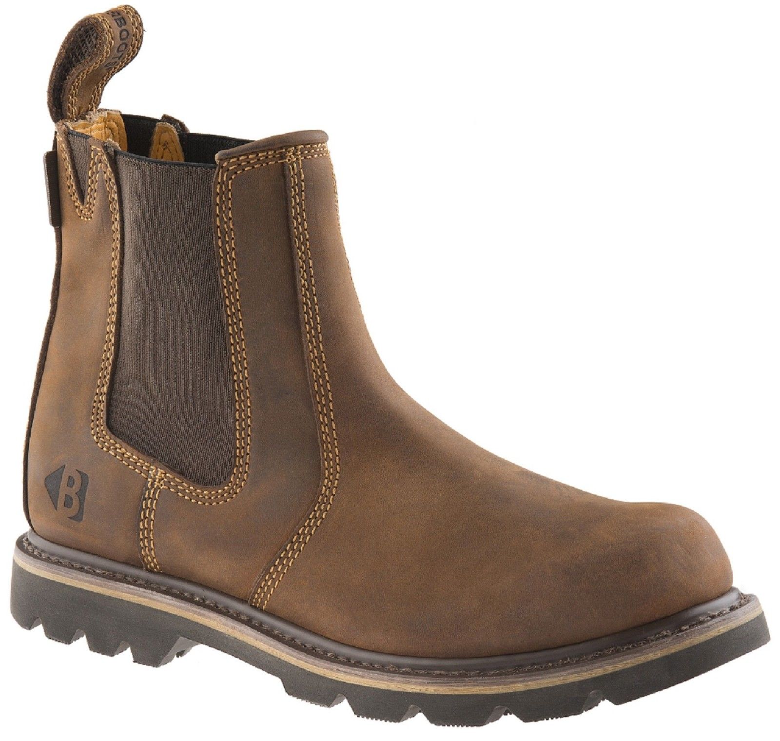 Buckler B1300 dark brown crazy horse leather K3 sole non-safety dealer boot Buckler B1300 dark brown crazy horse leather K3 sole non-safety dealer boot