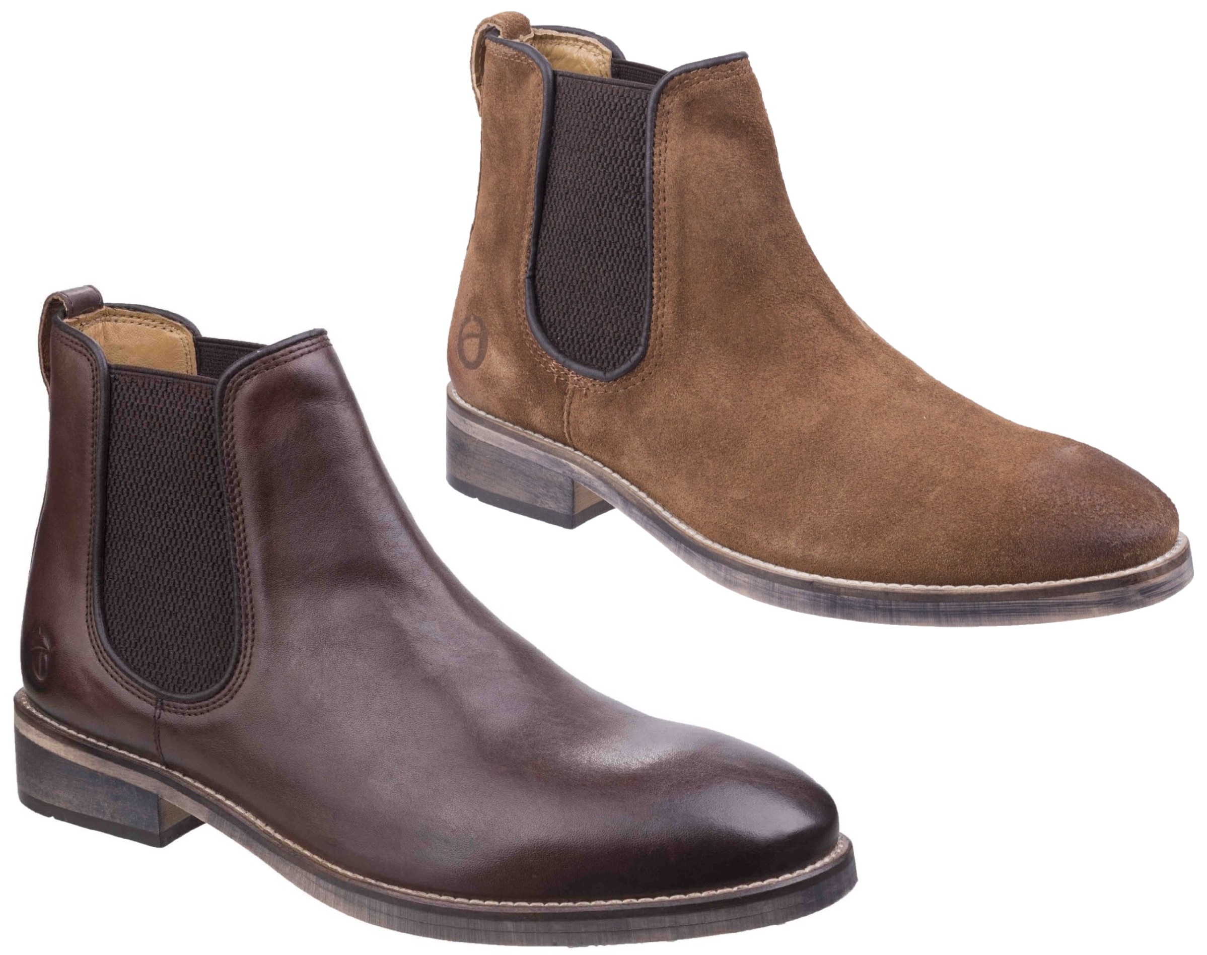 Cotswold Corsham Marrone in Scuro O Camel Pull On Stivaletti in Marrone Pelle Rivenditore 26b793 Cotswold Corsham Marrone in Scuro O Camel Pull On Stivaletti in Marrone Pelle Rivenditore 26b793
