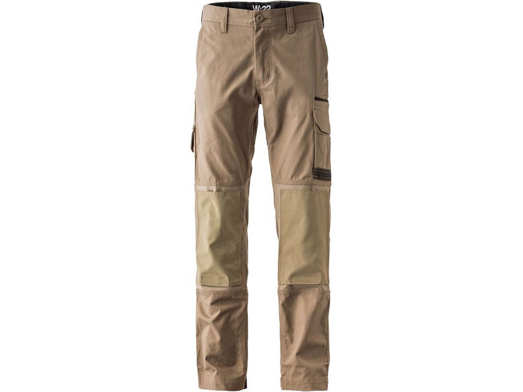 gamba regolare o ALTO FXD WP1 Cachi Slim Fit Lavoro Pantaloni Taglia 28-44/" Girovita-CORTA