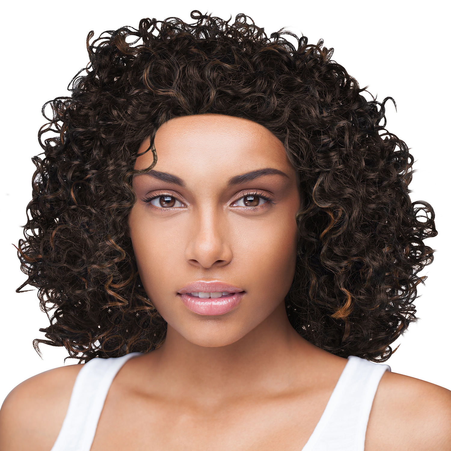 Curly Afro Wig with Bangs Short Kinky Curly Wigs for Black Women Black Hair New - Picture 11 of 44