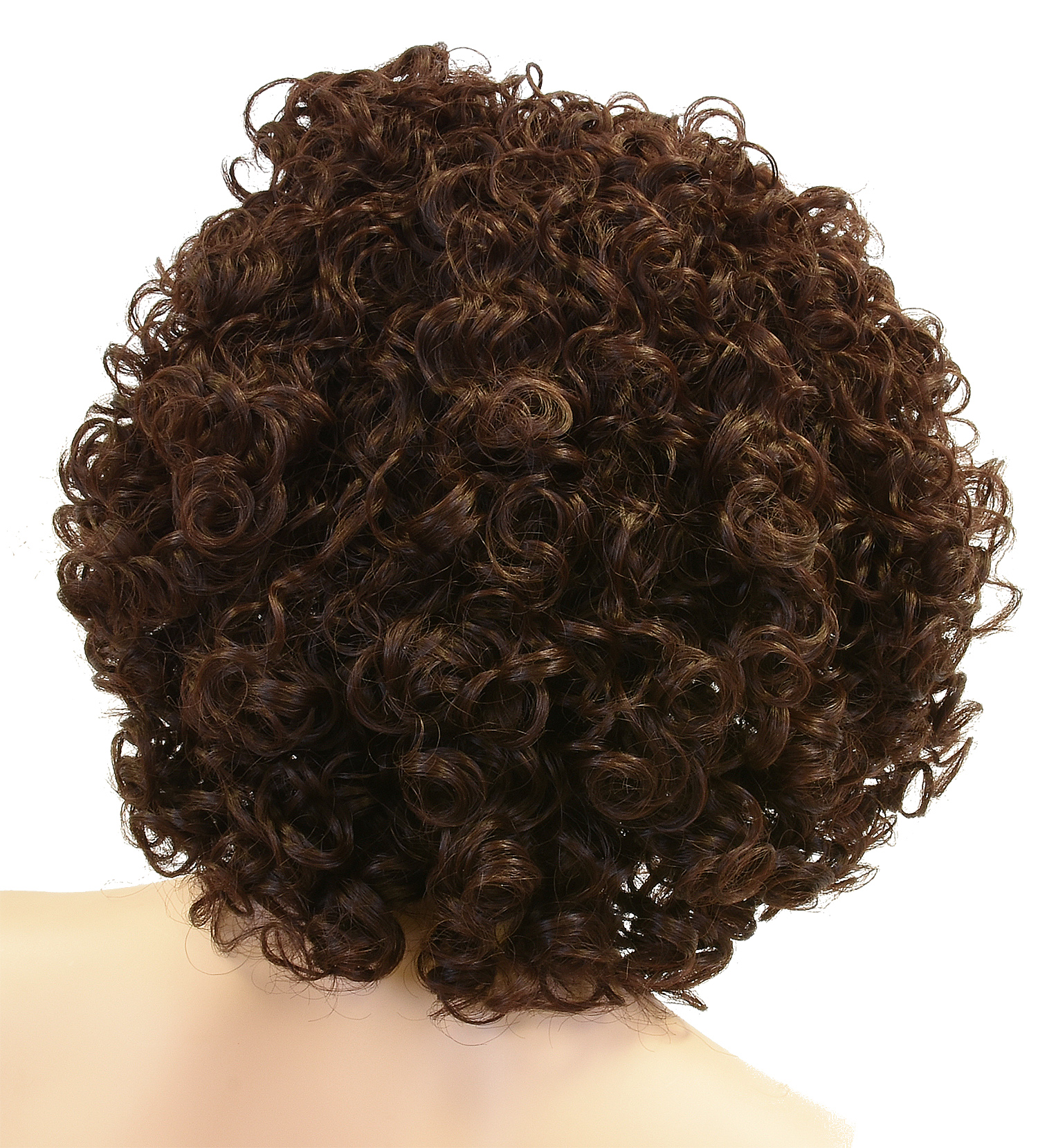 Curly Afro Wig with Bangs Short Kinky Curly Wigs for Black Women Black Hair New - Picture 30 of 44