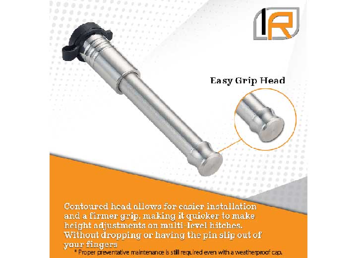 InfiniteRule Bulletproof 2", 2.5", & 3" Drop Hitch Locks For Adj Ball Mount Only