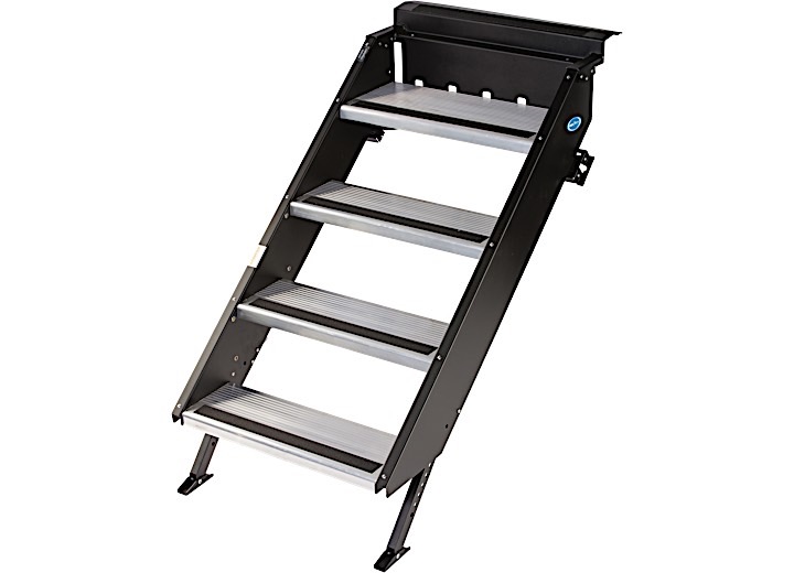 MORryde STP-213 StepAbove RV Entry Step (Gen 2) 4 Step for 30”-32