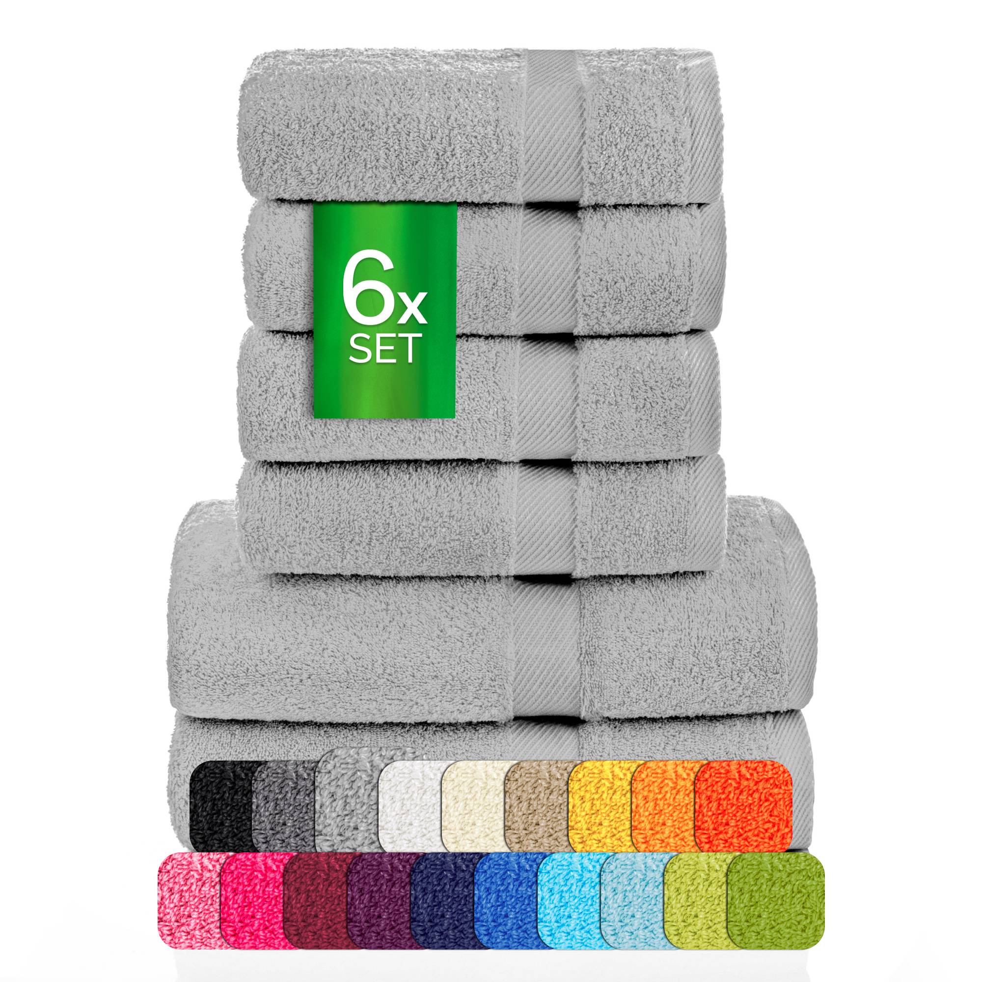 Handtücher Duschtücher Set - etérea Carli 6er Set 100% Baumwolle - Soft & Weich - Bild 56 von 78